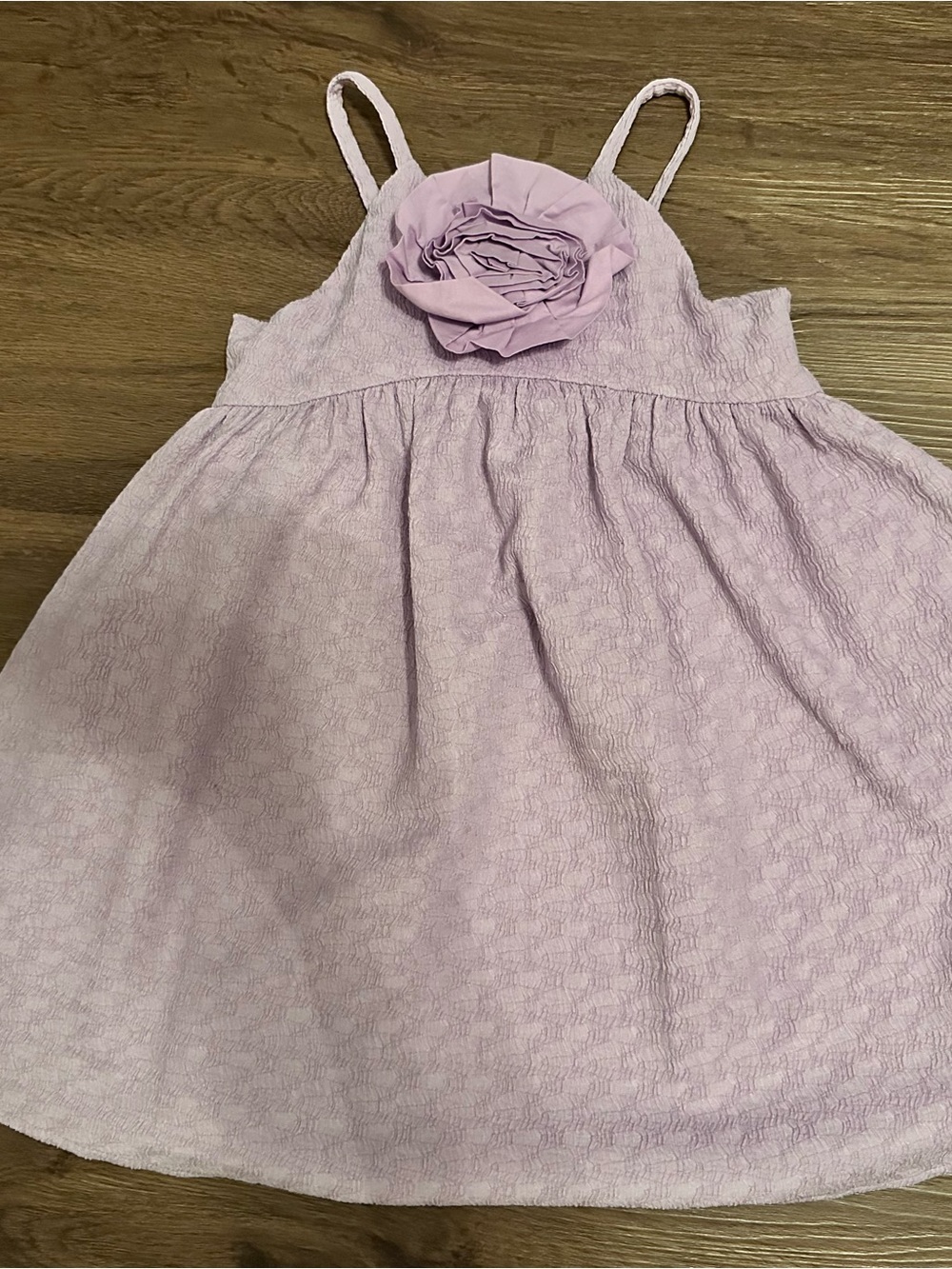 Janie and Jack Lilac Ruched Dress
